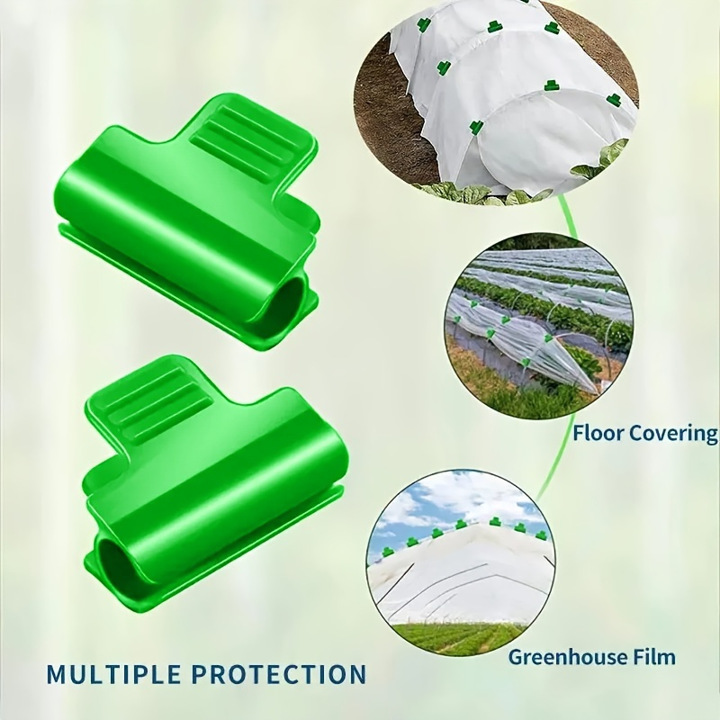 20Pcs Green Laminating Clip, A - Greenhouse Plastic Film review and price
