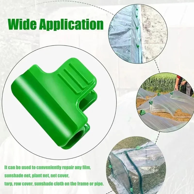 20Pcs Green Laminating Clip, A - Greenhouse Plastic Film review and price