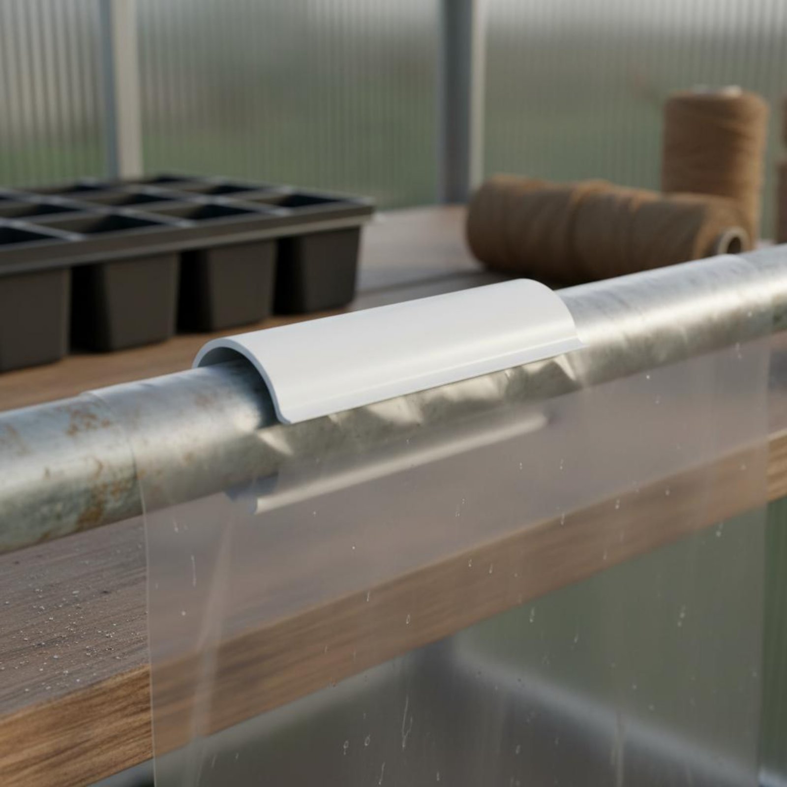 32 Pieces 1 Inch Greenhouse Cl - Greenhouse Plastic Film review and price