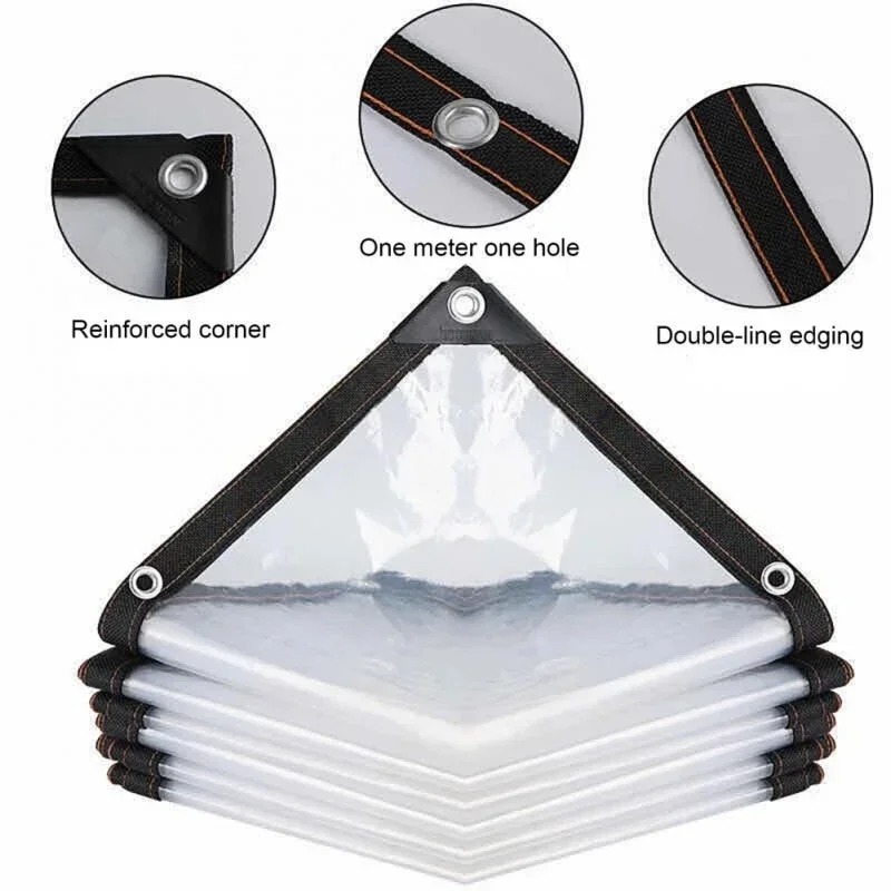 Thick Transparent PVC Tarp Hea - Greenhouse Plastic Film review and price