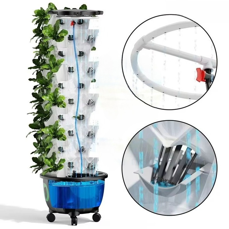 65 L 6 Layer 48 Holes Garden V - Hydroponic Farming Agriculture review and price